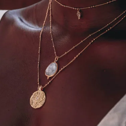 Ganapati Necklace with Rudraksha