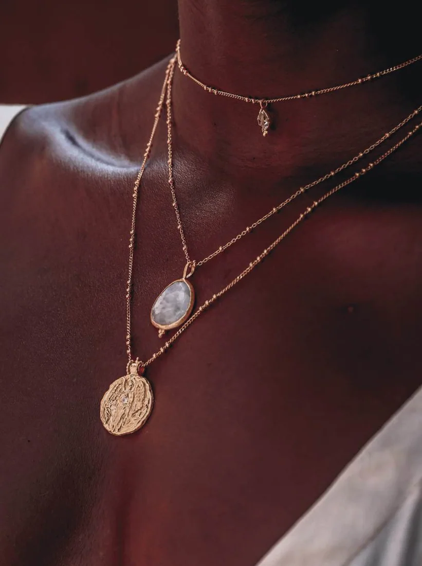 Ganapati Necklace with Rudraksha