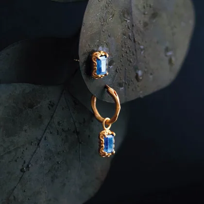 In Time Hoop Earrings