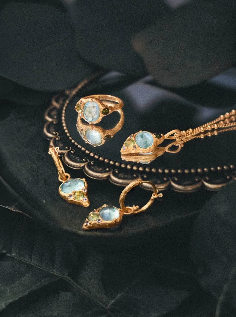 Wild Treasures Hoop Earrings