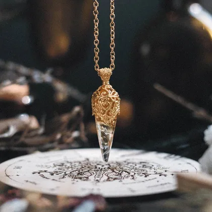 Inner Sun Pendulum Necklace