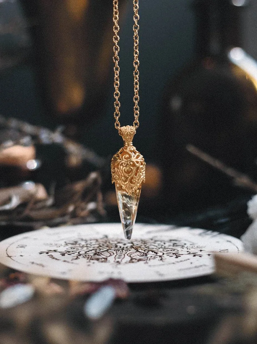 Inner Sun Pendulum Necklace