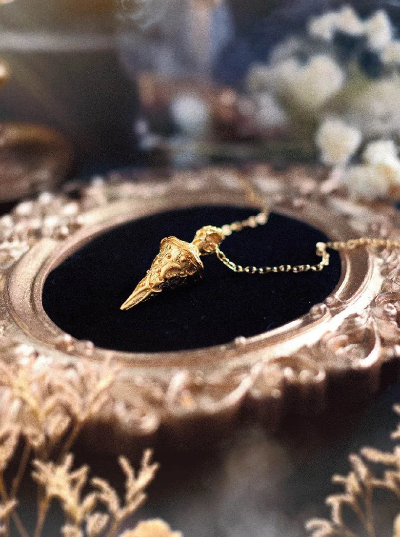 Starlit Whisper Pendulum Necklace