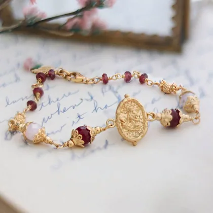 Never not Broken Crystal Bracelet