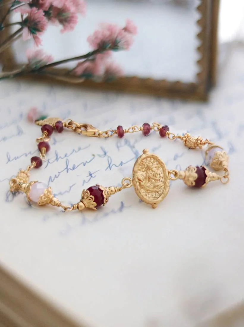 Never not Broken Crystal Bracelet