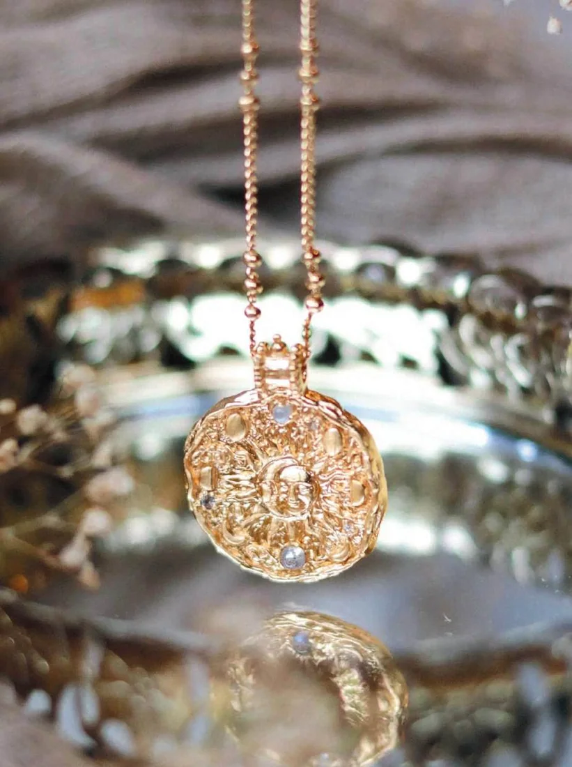 Sun and Moon Necklace