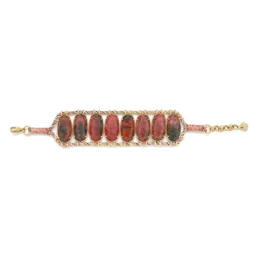 Blush Oval Cuff