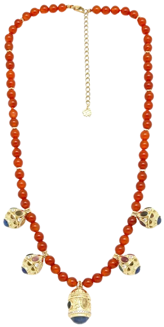 Carnelian Skulls