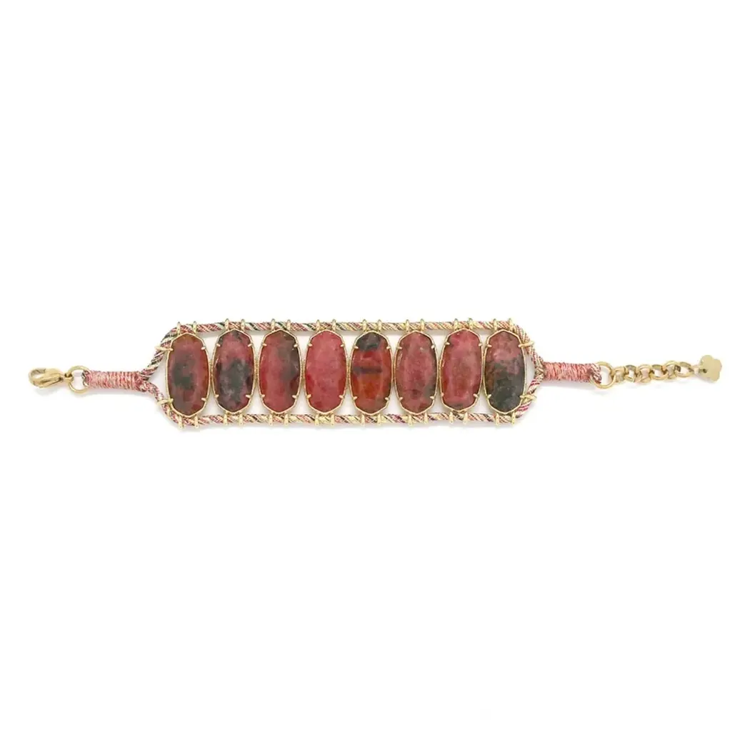 Blush Oval Cuff