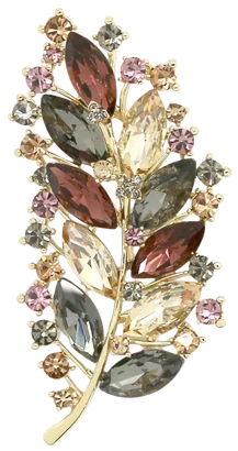 Laurel Spray Broche