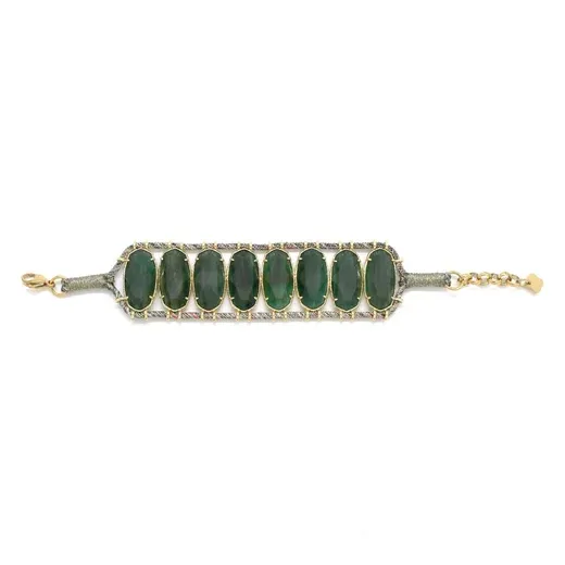 Moss Oval Cuff